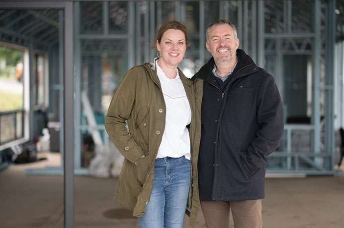 Bendigo Bank customers Penny and Ross Norris