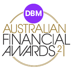DBM Consultants 2021 Australian Financial Award logo