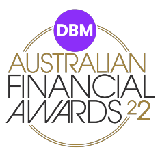 DBM Consultants 2022 Australian Financial Award logo