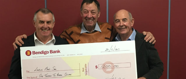 Another large cheque from Anglesea and Winchelsea Community Bank branches supporting local community groups.