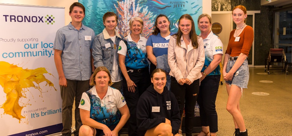 Participants of the Jetty Crew leadership program pictured together.