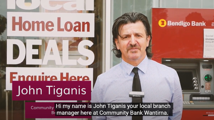 Image of Wantirna branch manager John Tigania
