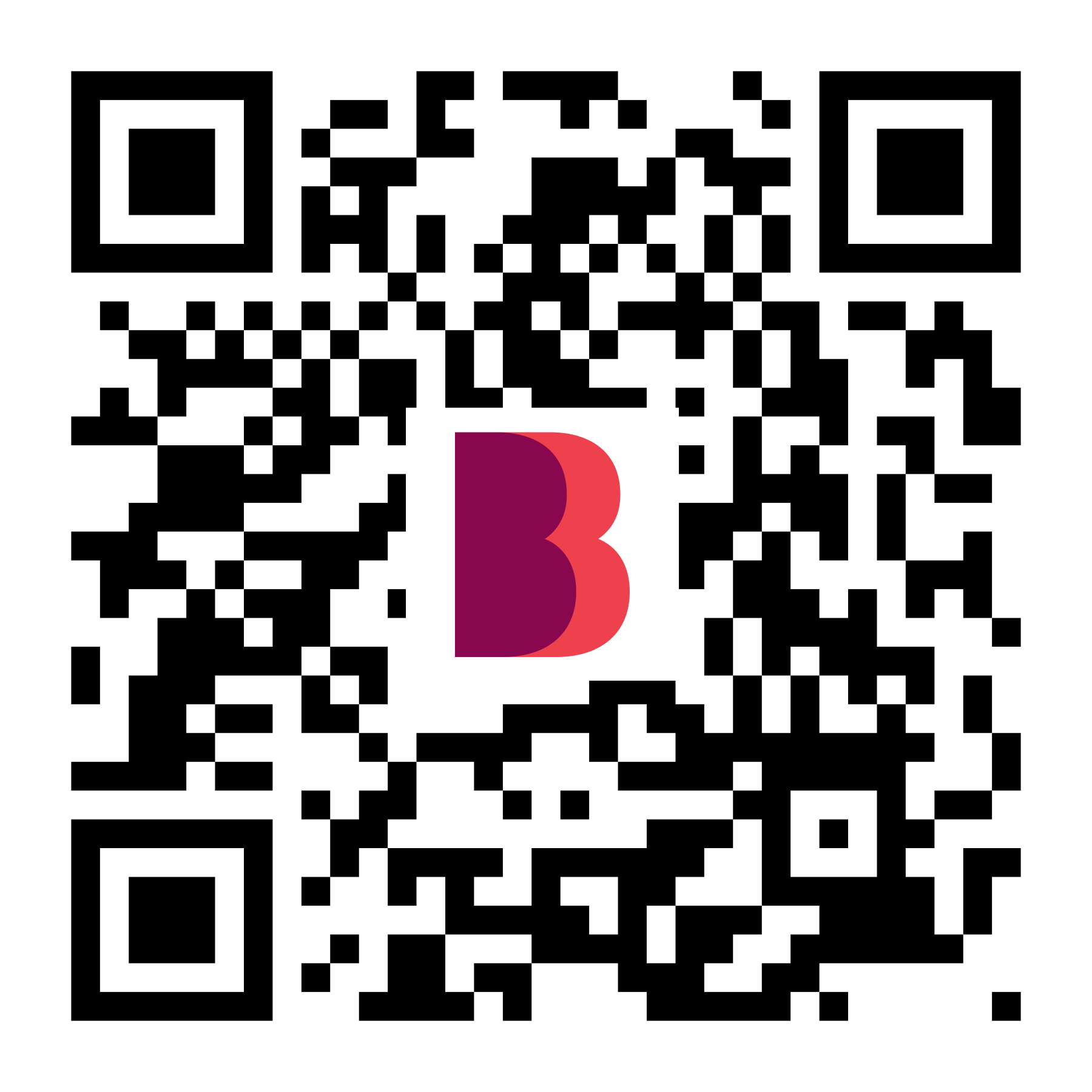 QR code to download app