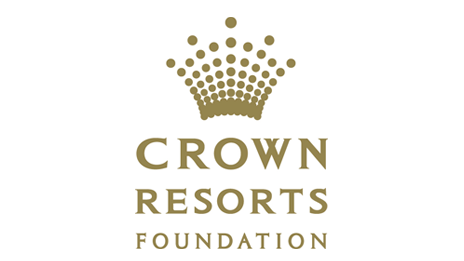 Crown Resorts Foundation logo.