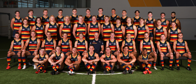 2021 Adelaide Crows team.