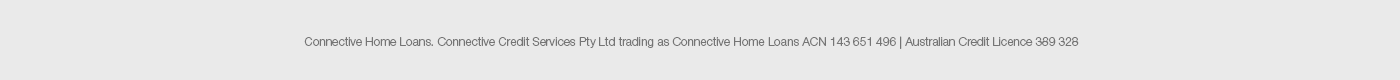 Connective Home Loans Connective select landing page.